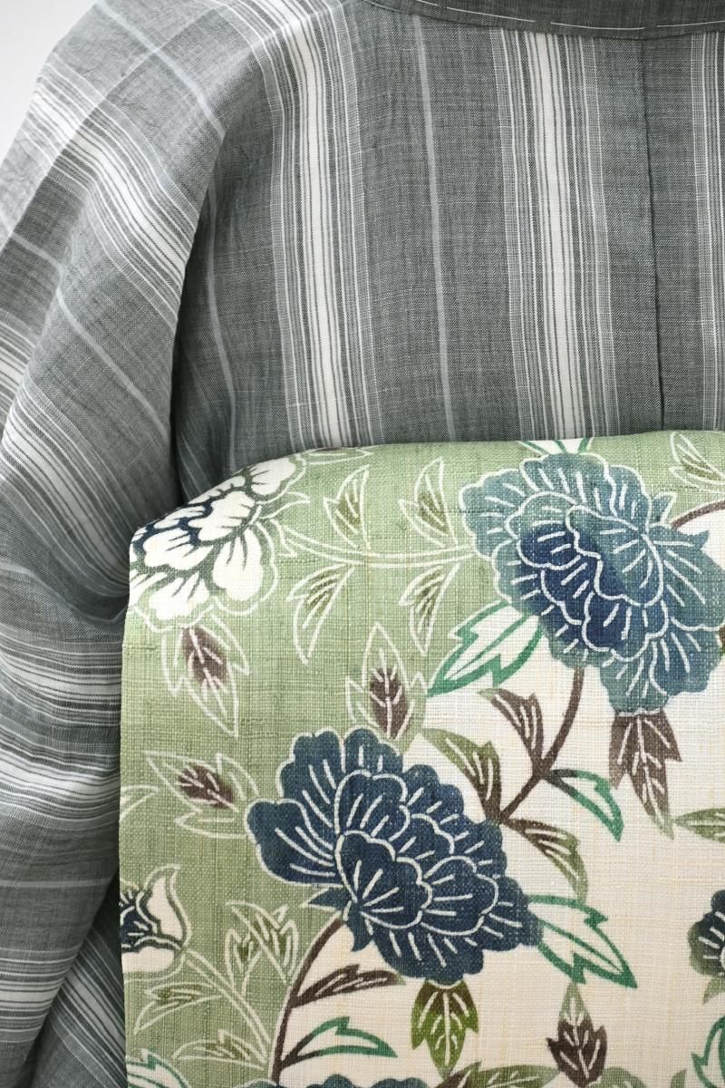 やな様 名古屋帯 名古屋帯 美品 名品 八寸名古屋帯 松葉仕立て 独鈷 華皿 金糸
