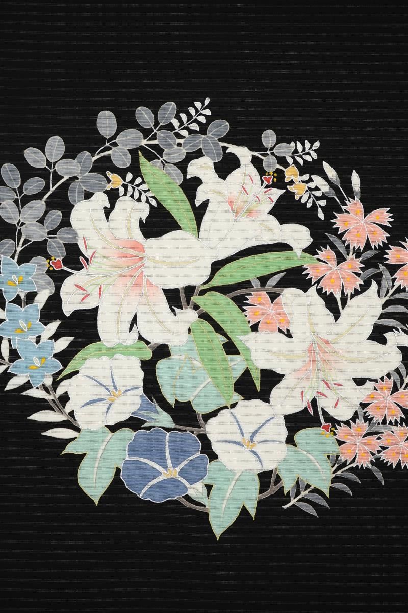 未使用 名古屋帯 絽塩瀬 蘭の花 （2025年最新】Yahoo