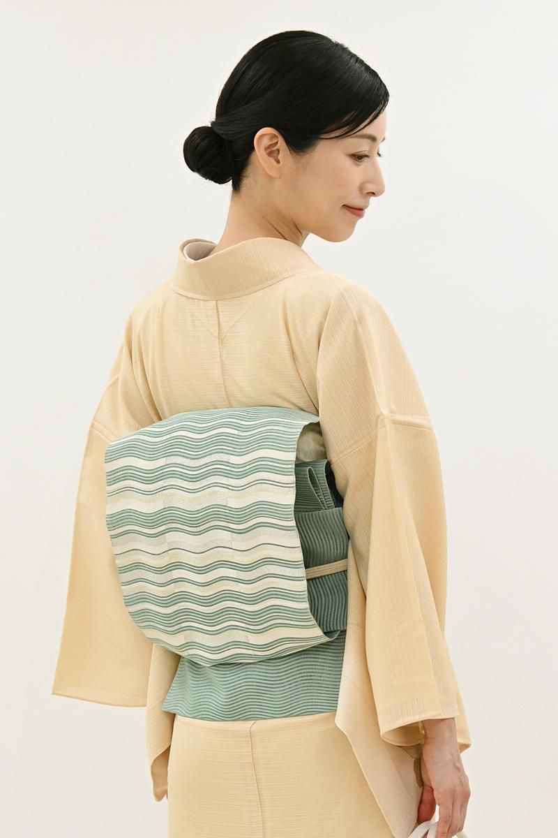 お茶席・卒業式や入学式・お食事会に　有名呉服店【銀座 おおぎ屋】　美品の袋帯です お茶席のきもの － 夏帯 - 銀座きもの青木｜長く大切に着続けて