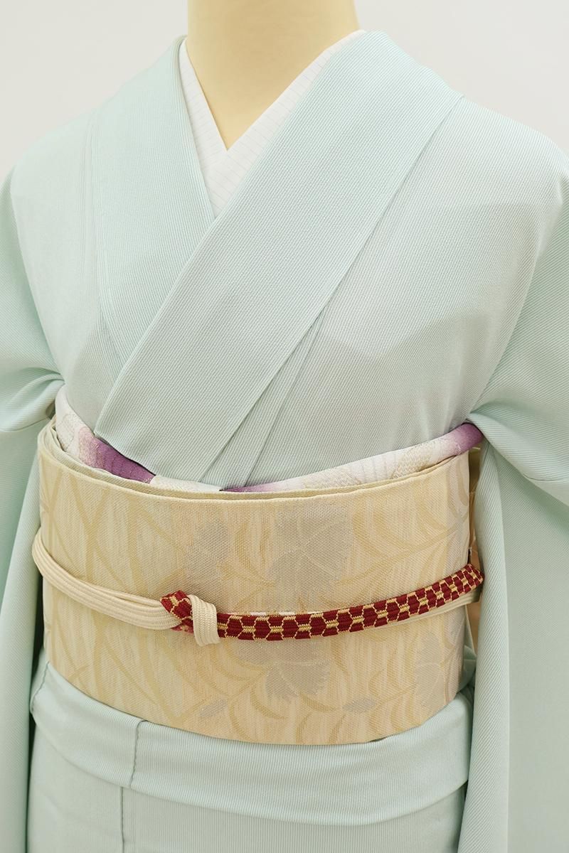 楽天市場】[ 洗える 着物 ] 江戸小紋 袷 毛万筋 白茶色 M L