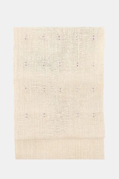 美品　黒地正絹名古屋帯　夫婦鷹　刺繍　3m48㎝ 別格❤️総手刺繍名古屋帯❤️ 狆 アンティーク 九寸名古屋帯