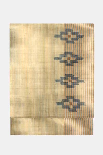 あおき【帯5674】八重山上布  九寸名古屋帯