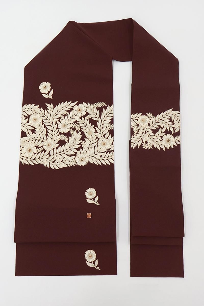 伝統工芸　長坂小紋染　八ッ目絣　源氏物語　40 伝統工芸 長坂小紋染 八ッ目絣 源氏物語 40 伝統工芸長坂小紋染