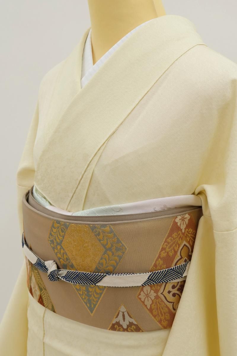 キラキラ輝く箔織西陣織袋帯・ビサンチンの調べ・波瑠霞織・未仕立て品・30万のお品 キラキラ輝く箔織西陣織袋帯・ビサンチンの調べ・波瑠霞織・未