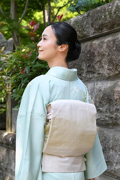 袋帯　綾錦 某有名機屋】特選唐綾錦織全通袋帯 「唐絞錦」 華やぎの場に優美