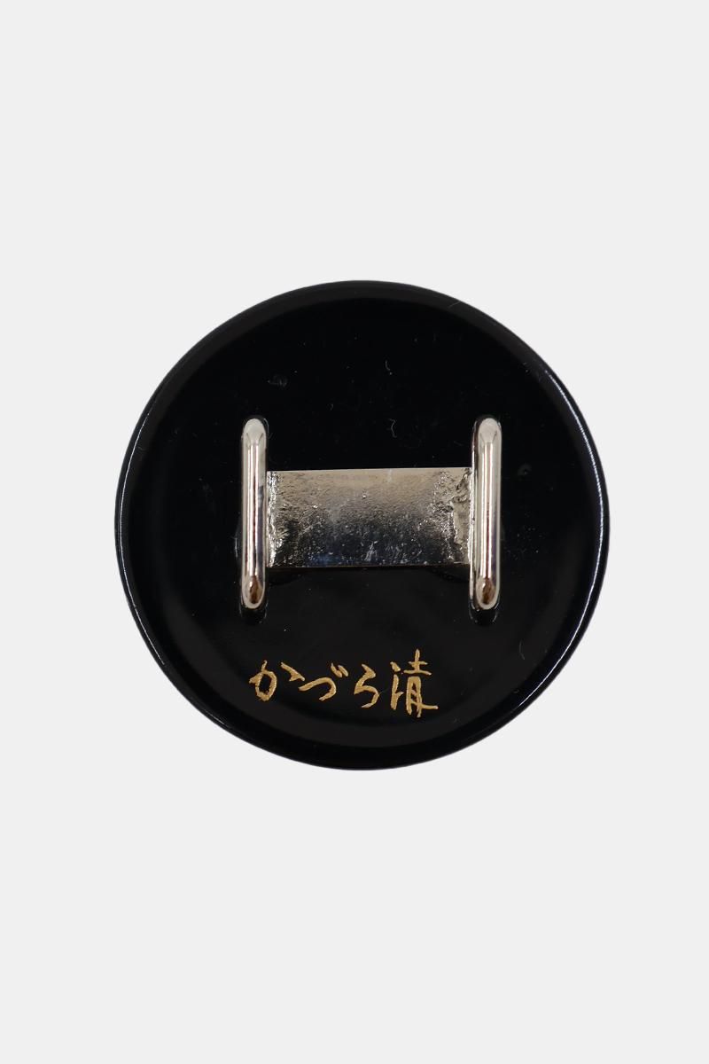 銀座【G-3305】京都 かづら清老舗 本漆金蒔絵 帯留め 兎 - 銀座きもの