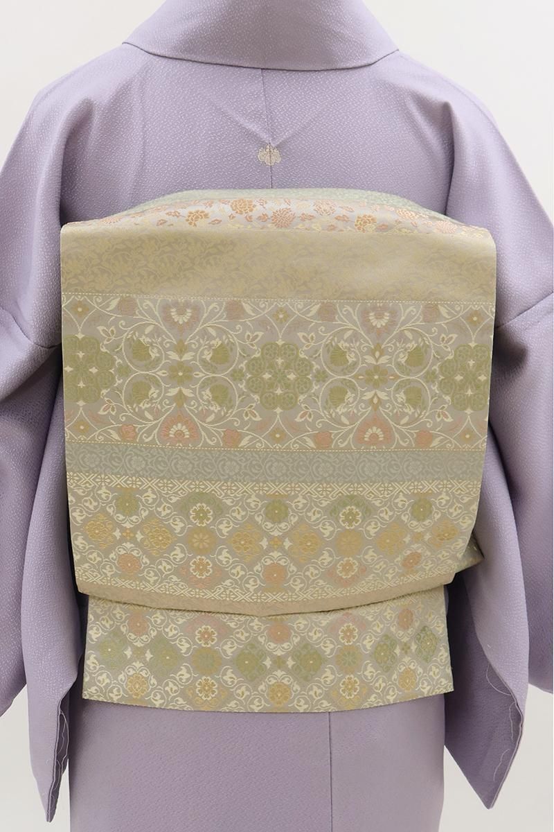 ◎mo-1069　袋帯　全通　夏帯　長さ444　幅31.5　8-5 mo-1069 袋帯全通夏長さ444 幅31.5 7-1