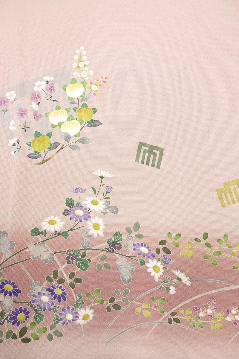 きものヱビス ■ 本手描き友禅 松本健一 作 訪問着 きものヱビス □ 本手描き友禅 松本健一 作 訪問着