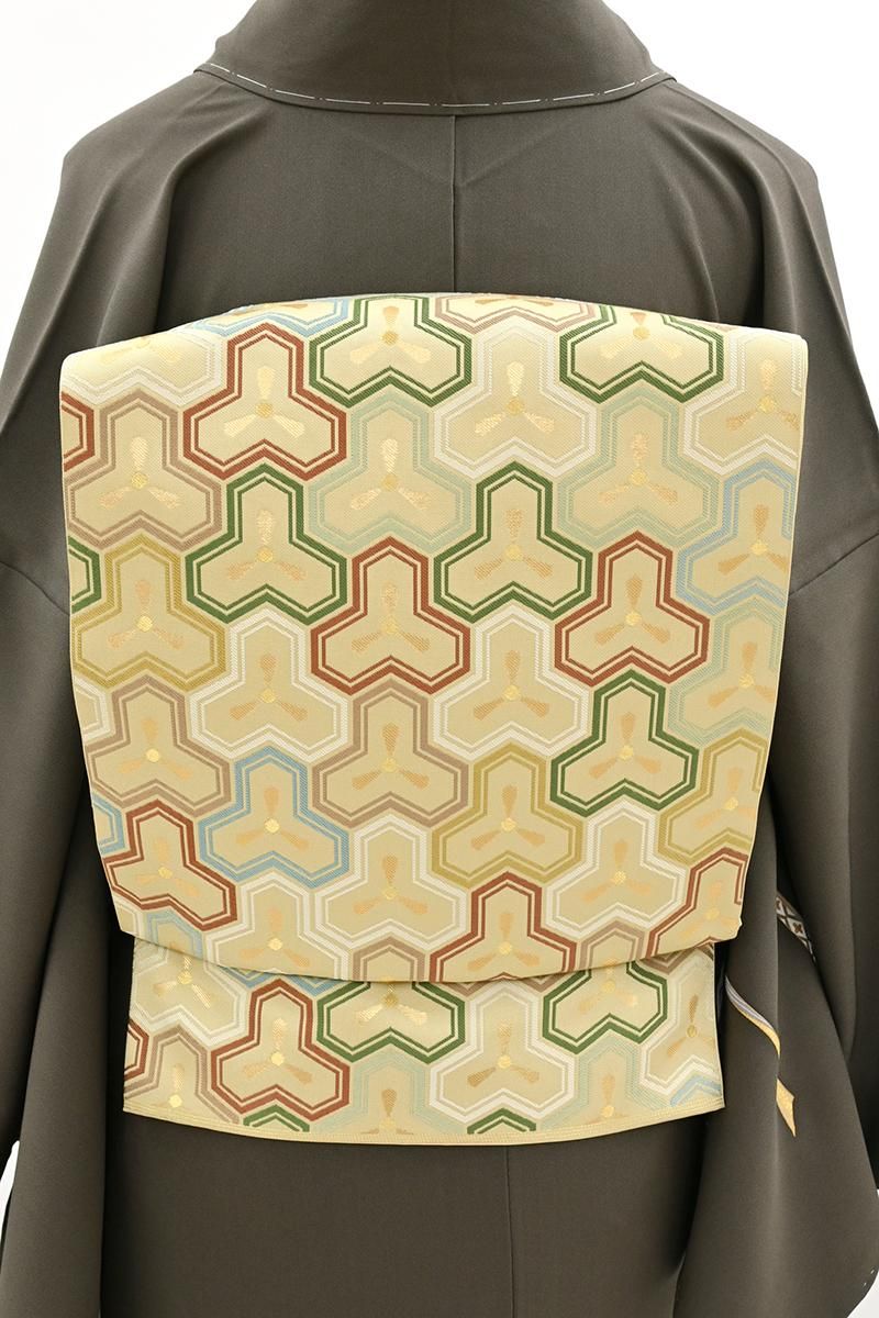 アルビレオ様二点お纏め★専用★結城紬　100亀甲　しつけ付き sn246_1.jpg