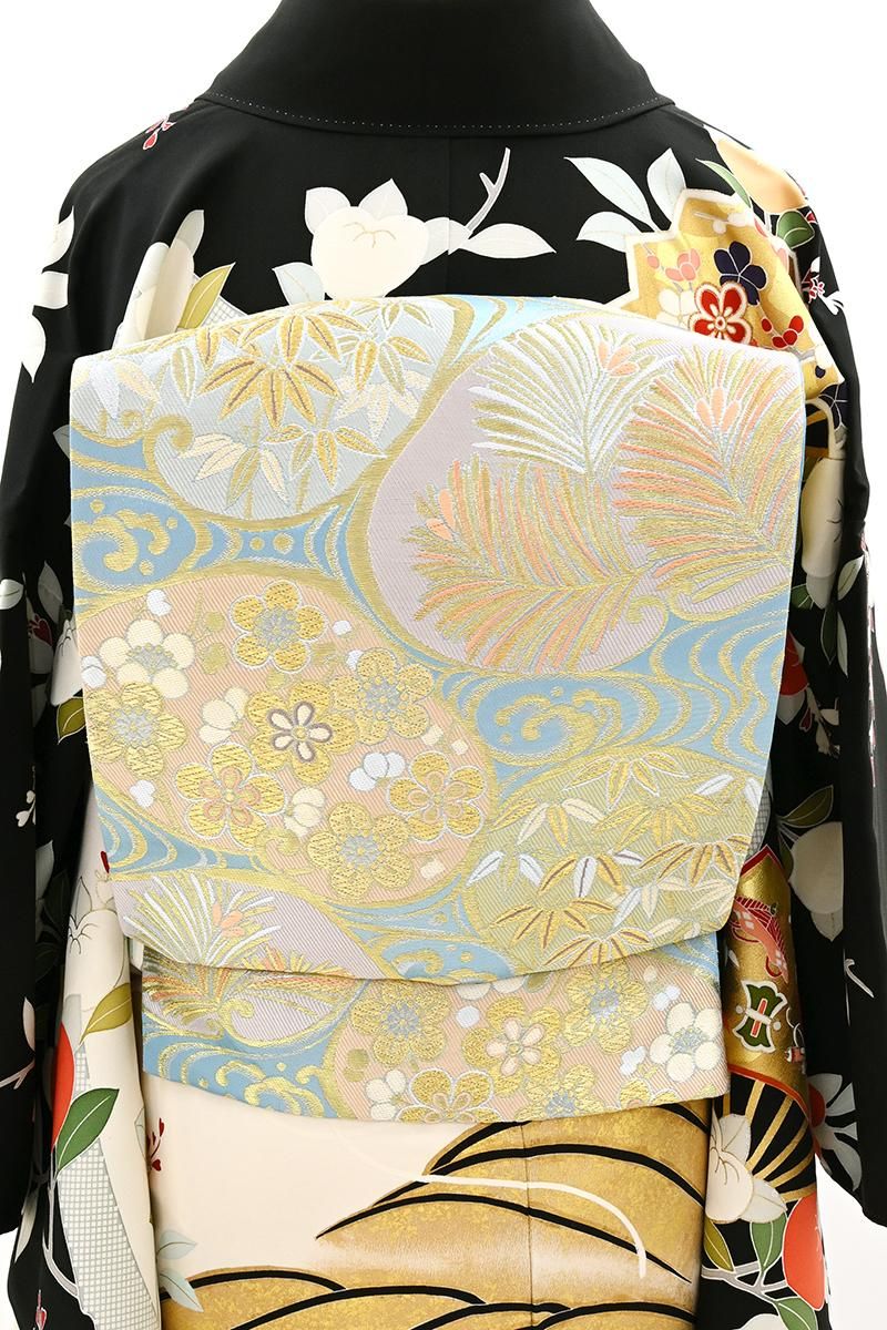 青空大好き 2点 単衣 夏用 すくい織 軽やか 袋帯 袋帯 - 銀座きもの青木｜長く大切に着続けて頂きたい上質な着物