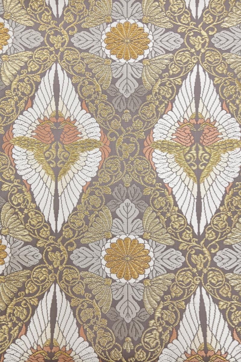 405y17☆西陣 袋帯 EliCollection 菊 扇 檜垣 金糸☆美品 405y17☆西陣 袋帯 EliCollection 菊 扇 檜垣 金糸☆美品 - メルカリ