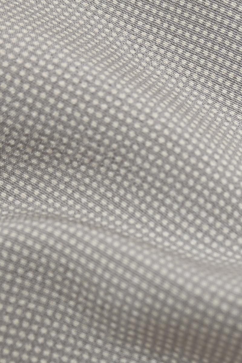 銀座【C-3309】江戸小紋 灰色 角通し :身丈162/裄67.5 - 銀座きもの