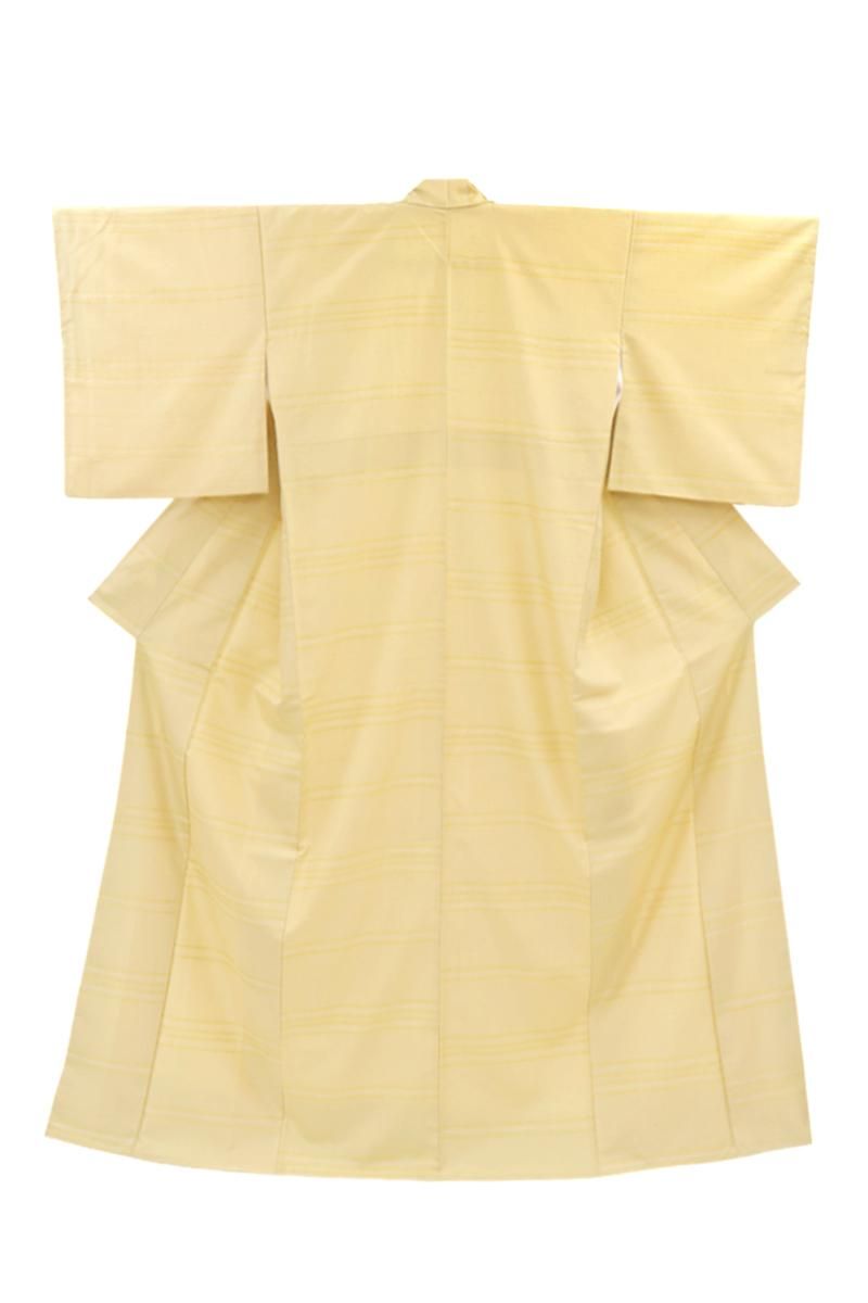 新品 栄太郎屋 落款 さつまよろけ織布 彩朧 夏着物 仕付糸付 お召 3711 新品 栄太郎屋 落款 さつまよろけ織布 彩朧 夏着物 正絹 仕付け