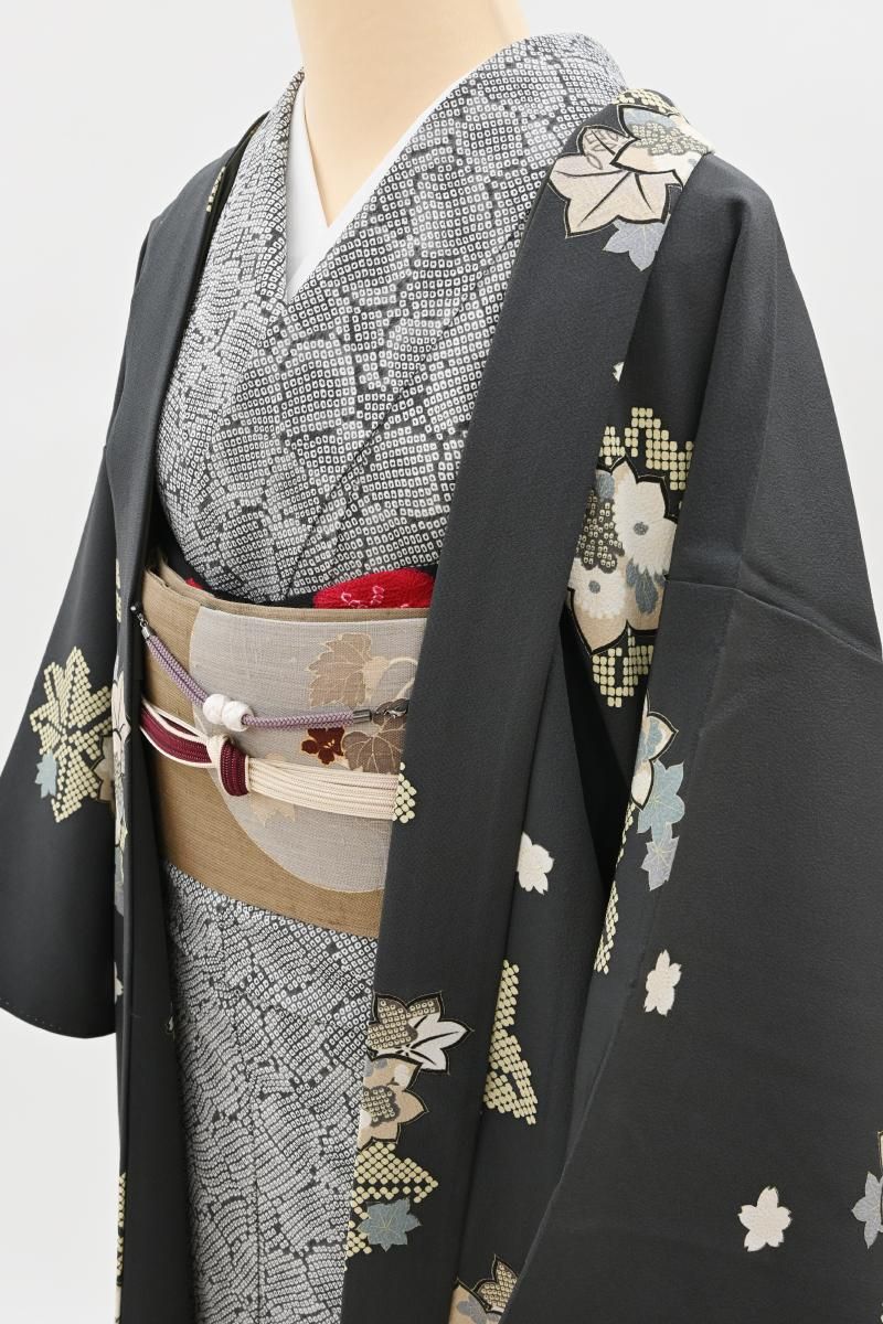 新品　着物　羽織　紺色 楽天市場】ネイビー（種類（着物）羽織）（和服｜レディース