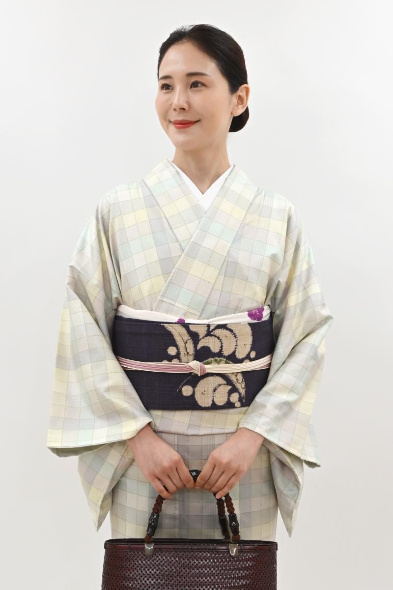 グロワール 銀通し 訪問着 仮絵羽 銀河 宇宙 幻想的 星座 月 八掛