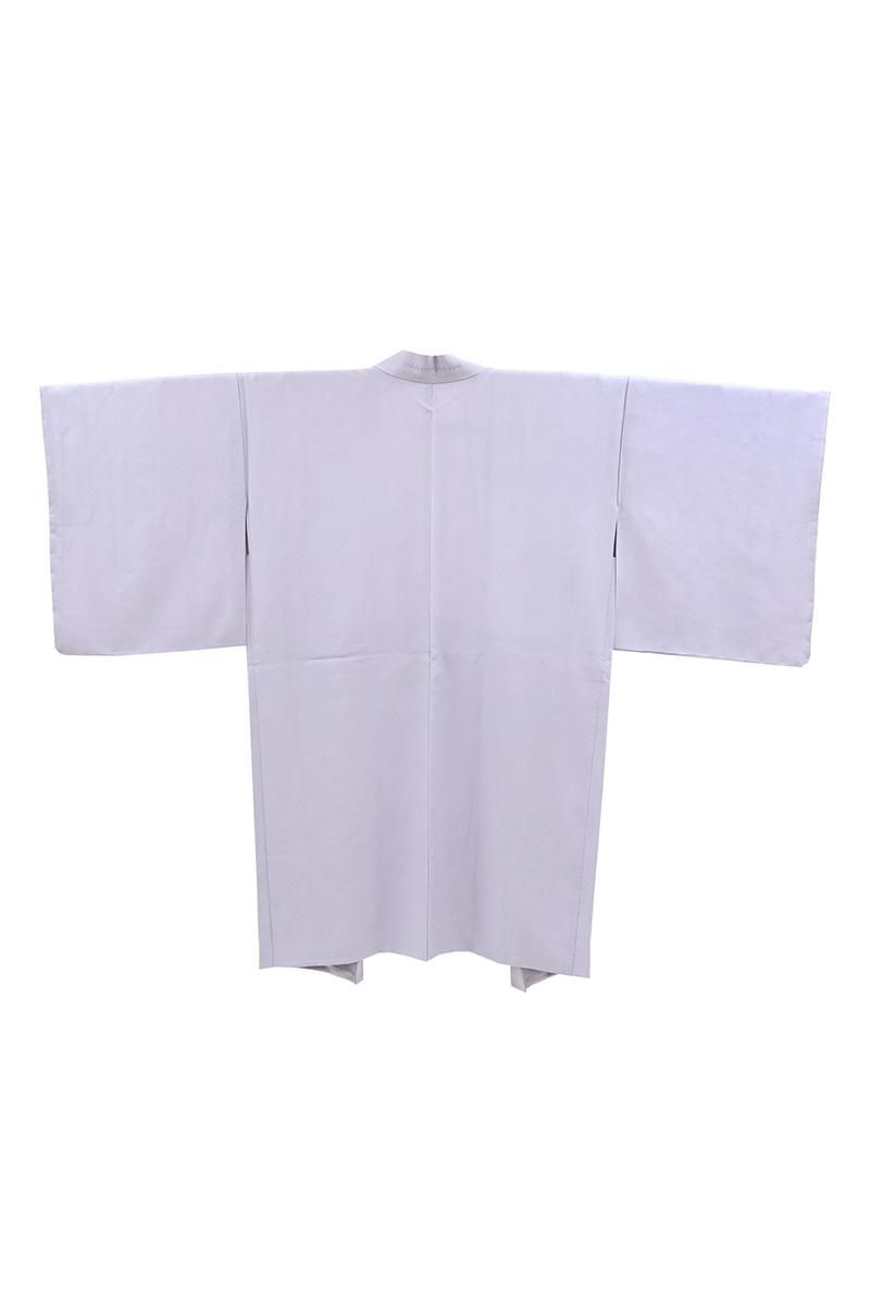 銀座【E-2334】羽織 藤鼠色 鮫（反端付）（N）:身丈100/裄68.5 - 銀座