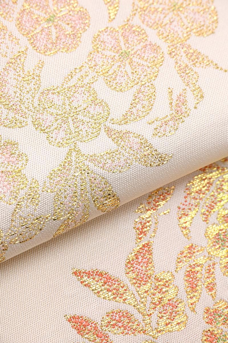 龍村平蔵製 宝鏡唐華文 袋帯 銀座【帯3287】龍村平蔵製 本袋帯 銘「宝