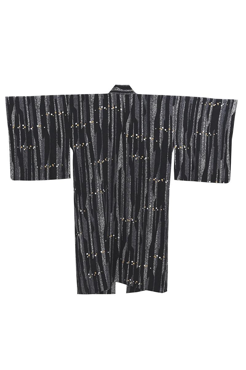 黒地 道中着 ほぼ新品 黒地 道中着 ほぼ新品