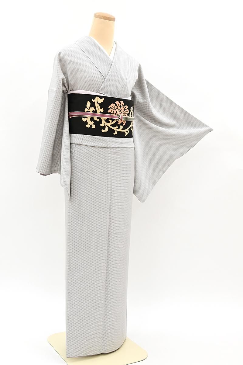 要事前確認　千總　色無地　違い鷹の羽　身丈160　裄65cm　k3334rym 要事前確認 千總 色無地 違い鷹の羽 身丈160 裄65cm k3334rym