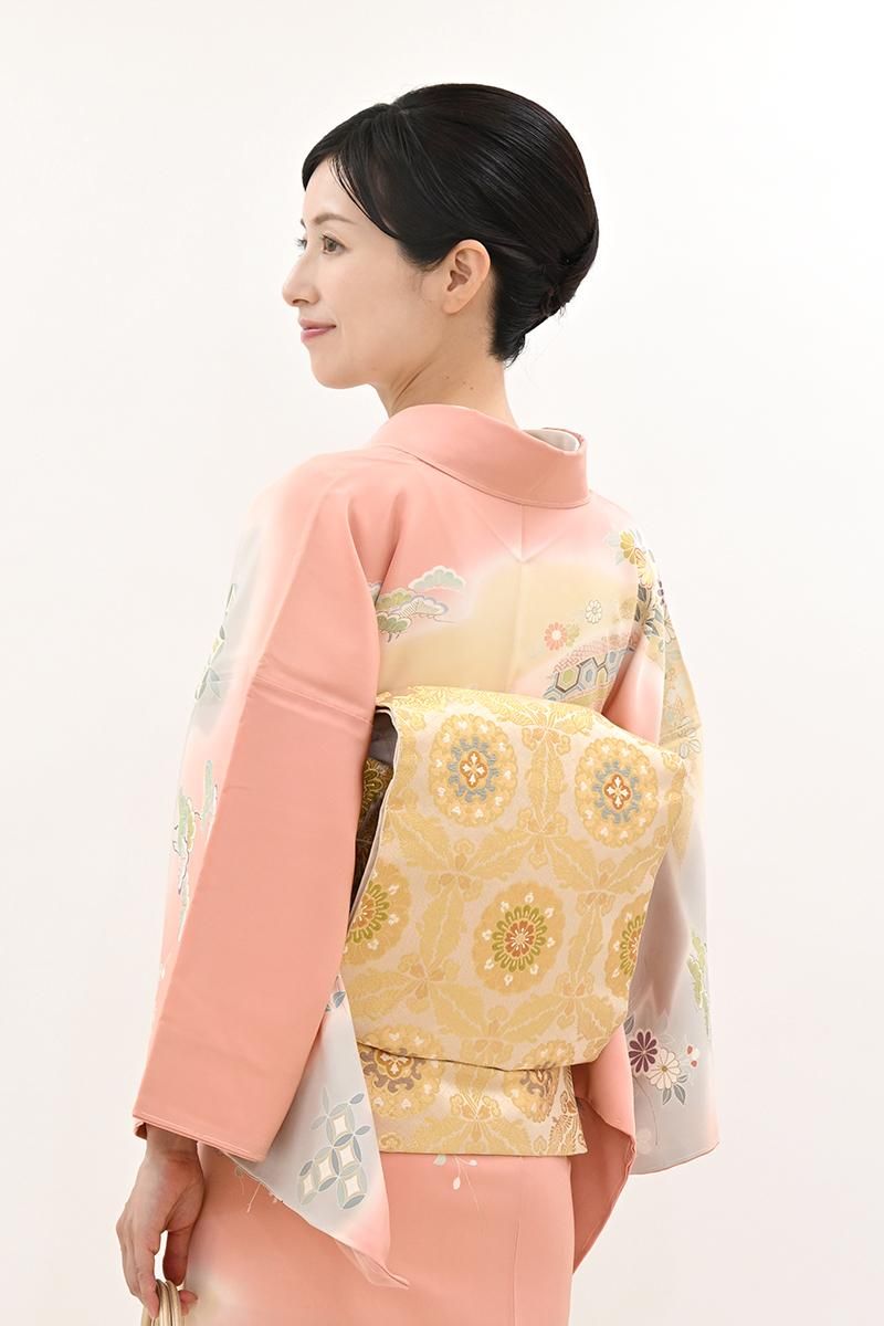 茶色の絹製袋帯 価格帯・帯 - 銀座きもの青木｜長く大切に着続けて頂きたい上質