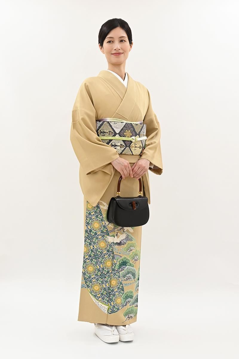 k*i様 池田屋善七「彩麗繍」 単衣の訪問着（さざ波） k*i様 池田屋善七「彩麗繍」 単衣の訪問着（