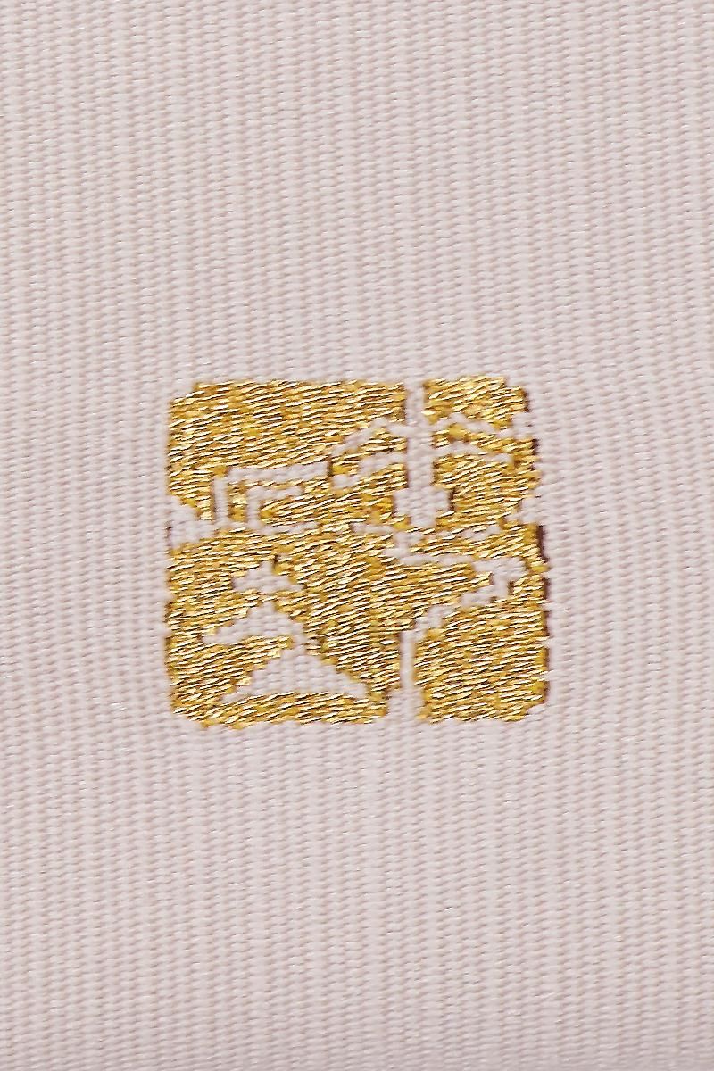 銀座【帯5798】人間国宝 細見華岳作 爪掻本綴 八寸名古屋帯（栞 桐箱付