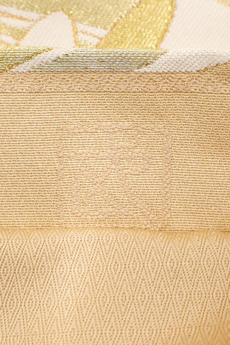 銀座【帯5804】人間国宝 北村武資作 煌彩錦 袋帯（落款入） - 銀座