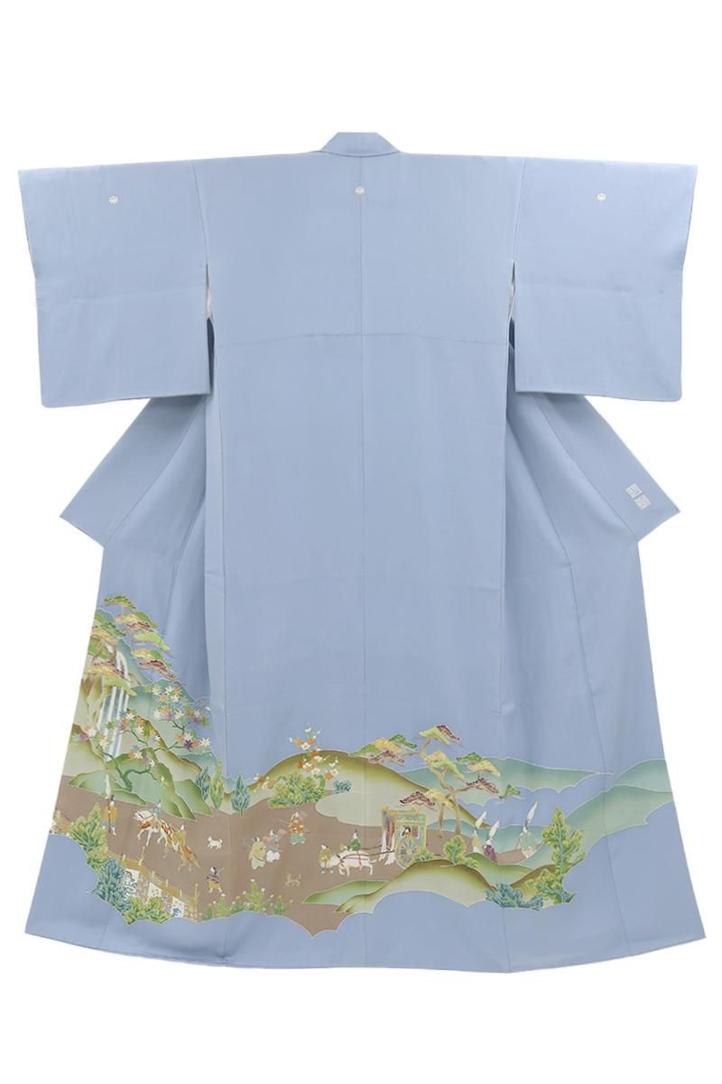 銀座【着物4644】大彦製 染三ツ紋 色留袖（落款入）：身丈163/裄68