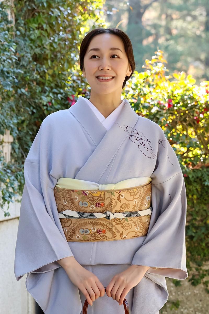 銀座【帯5836】西陣 帯屋捨松製 袋帯「欧州装飾紋」 - 銀座きもの青木