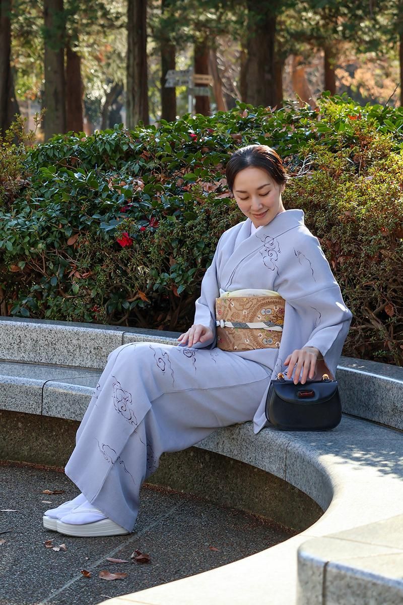 銀座【帯5836】西陣 帯屋捨松製 袋帯「欧州装飾紋」 - 銀座きもの青木