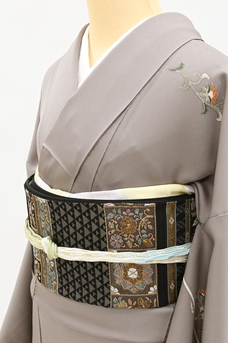 袋帯 専用帯529 ○高級 正絹 モール 六通 袋帯