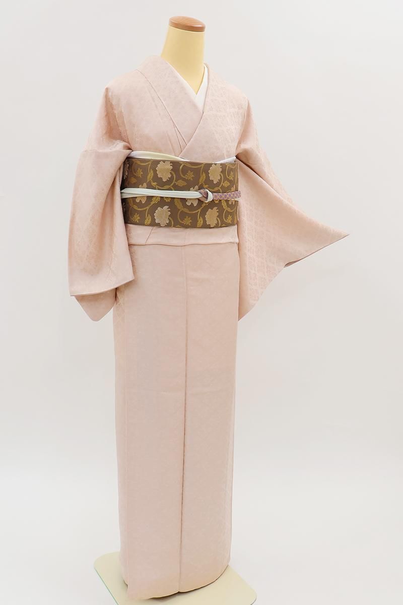 要事前確認　千總　色無地　違い鷹の羽　身丈160　裄65cm　k3334rym 要事前確認 千總 色無地 違い鷹の羽 身丈160 裄65cm k3334rym