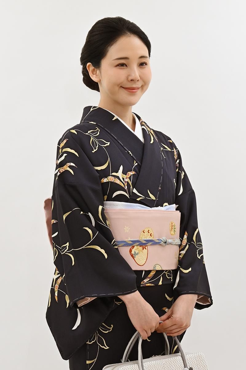 銀座【H-0854】織名古屋帯 聴色 貝合わせ文 - 銀座きもの青木｜長く