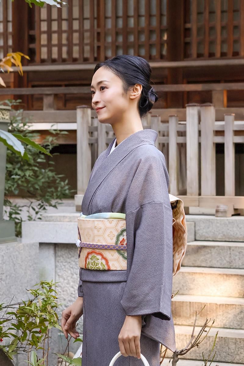 銀座【帯5847】人間国宝 喜多川俵二作 袋帯 - 銀座きもの青木｜長く