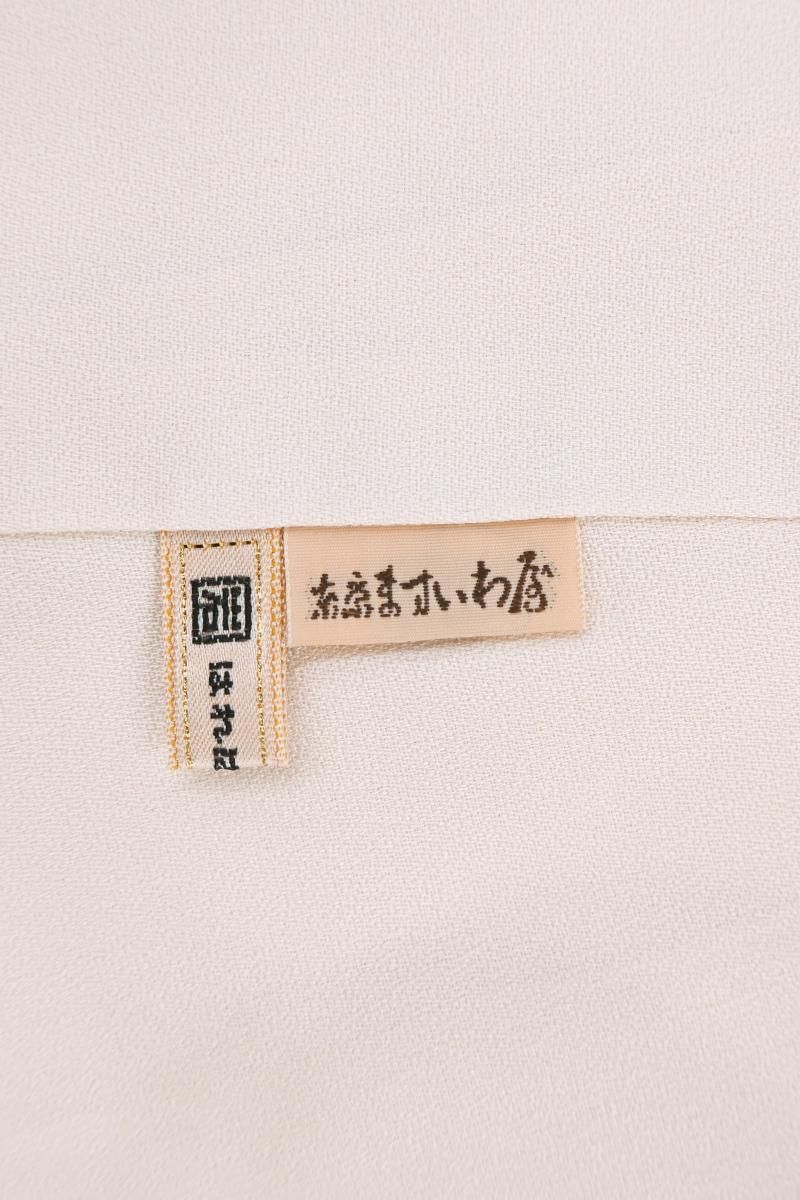 銀座【B-4373】訪問着 淡い乙女色 四季花文（ますいわ屋扱い） :身丈