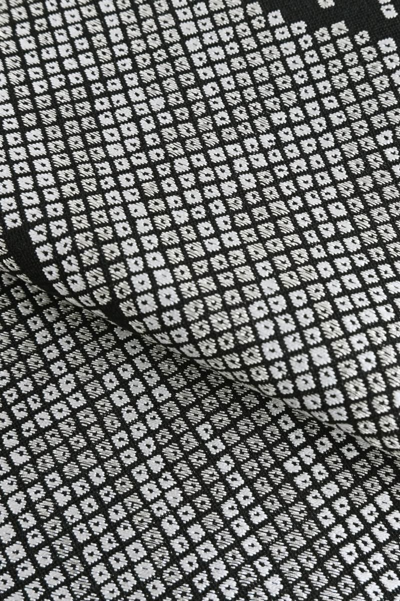 銀座【L-8631】袋帯 蝋色 疋田の横段 - 銀座きもの青木｜長く大切に着