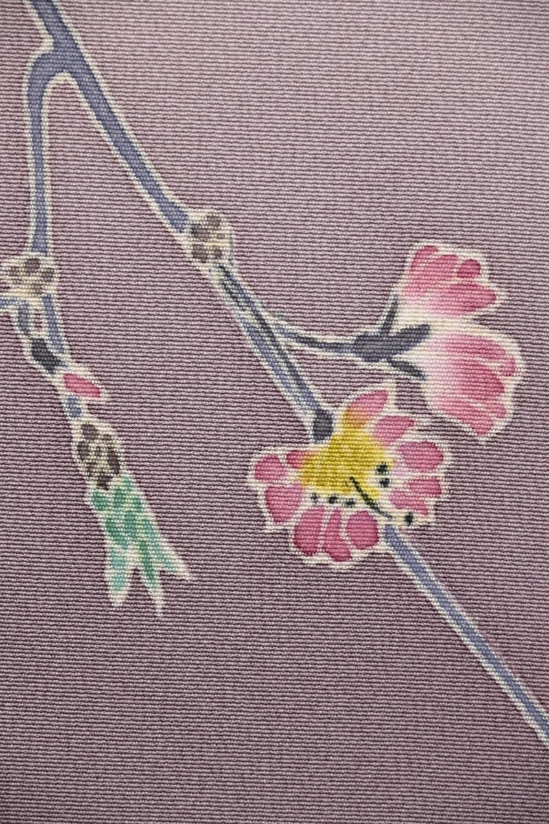 銀座【着物4719】中正享子作 加賀友禅 訪問着 銘「愛燦々」（落款入 反