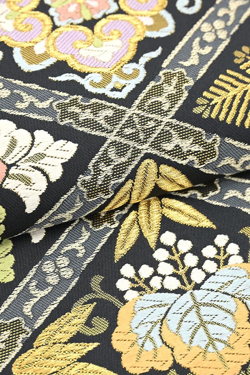 銀座【帯5905】西陣 川島織物製 本袋帯（余り布 西陣証紙付） - 銀座