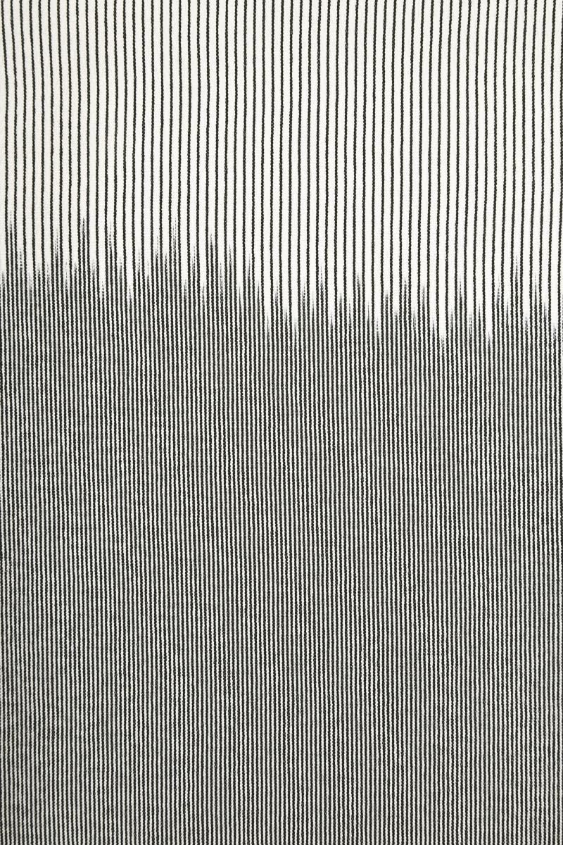 銀座【B-4457】付下げ 生成色 竪縞に裾暈かし :身丈163/裄67 - 銀座