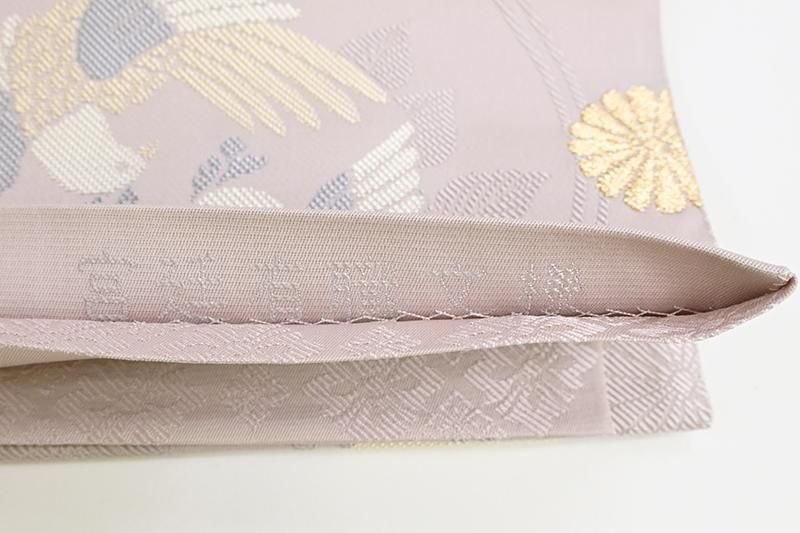 銀座【L-8762】袋帯 鴇鼠色 有職文 - 銀座きもの青木｜長く大切に着