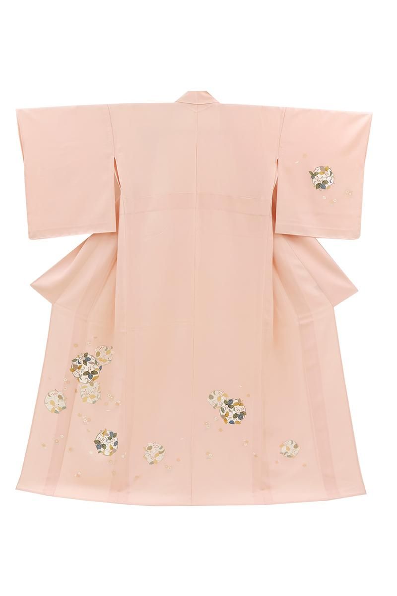 平和屋着物▽羽織　スリーシーズン　春夏秋　塵除け　花丸文　AABG7759jh 平和屋着物▽男性 長羽織 スリーシーズン 春夏秋 塵除け 霞紋紗 正絹