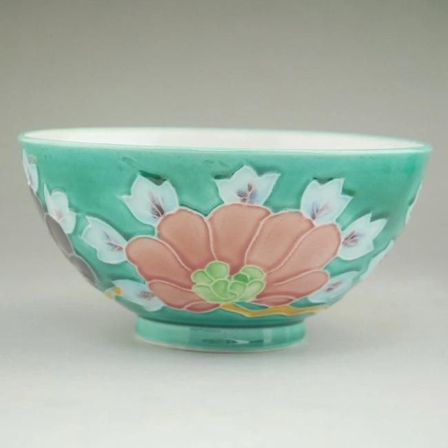 七官青磁　茶碗　　伝世品 Amazon.co.jp: 松本為佐視 (造) 七官青磁茶碗 共箱 しおり