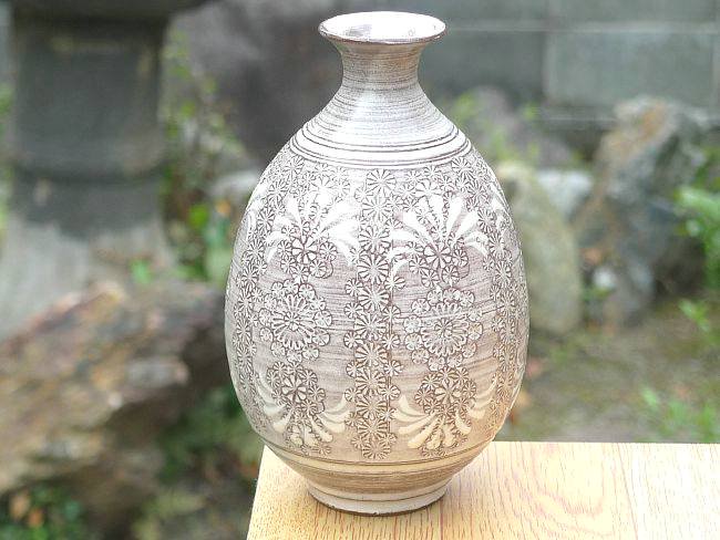 VA113花瓶 かびん 花器 花入れフラワーベース インテリア 雑貨 陶器