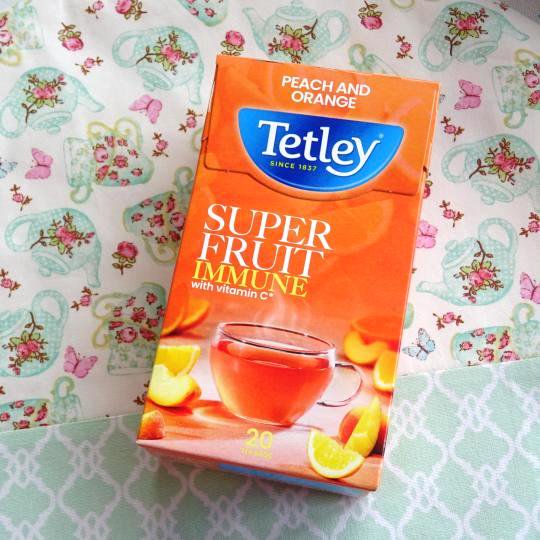 TetleyImmune Super Fruit Peach & Orange Tea Bags<br>ƥȥ꡼ ѡե롼 ԡ ƥ