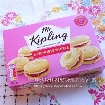 【Mr Kipling】6 Viennese Whirls<br>ミスターキプリング ヴィエニーズワール　6個入り