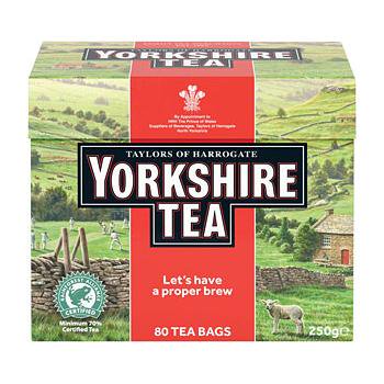 Yorkshire Tea 80 Teabags<br>衼㡼㡡80ƥХå