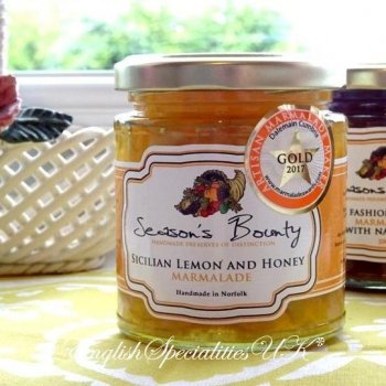 【Season's Bounty】Sicilian Lemon & Honey  Marmalade<br>シーズンズ・バウンティ シチリア レモン＆ハニー マーマレード