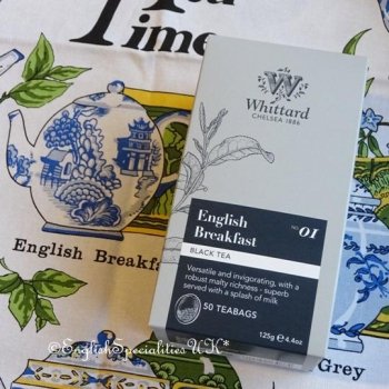 【Whittard】 English Breakfast 50 Teabags<br>ウィッタード イングリッシュブレックファースト : 50 ティーバッグ
