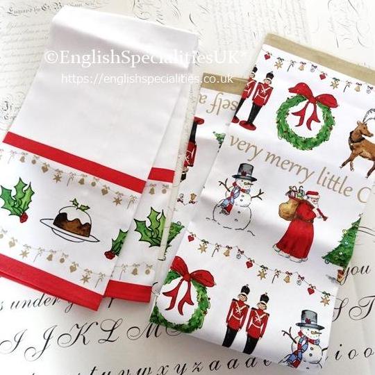 Milly GreenMerry Little Christmas - Set of Two  Tea Towel<br>ߥ꡼꡼ ꡼ȥ륯ꥹޥ ƥ2ȡ