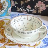<img class='new_mark_img1' src='https://img.shop-pro.jp/img/new/icons47.gif' style='border:none;display:inline;margin:0px;padding:0px;width:auto;' />AYNSLEY   Nelros Cup of Fortune Cup & Saucer<br>エインズレイ  アンティーク ネルロス フォーチュン カップ＆ソーザー  1904年